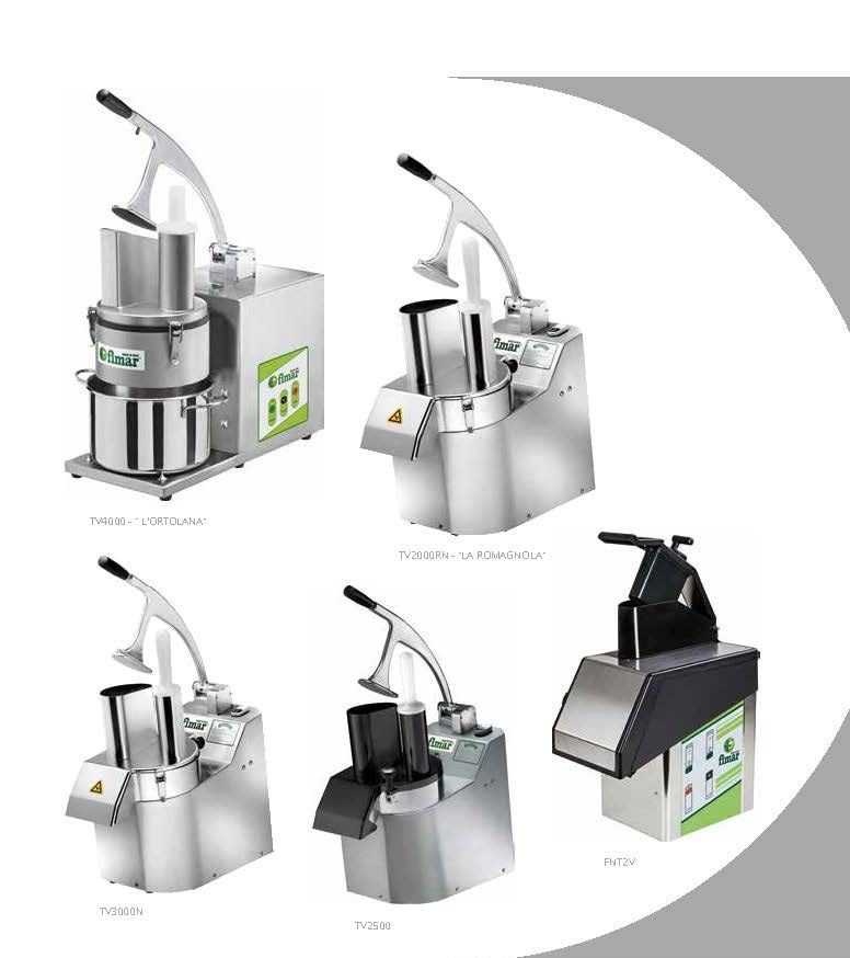 Oprema za ljuštenje, spremanje i rezanje